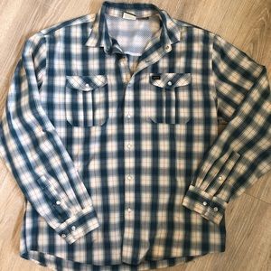 L Howler Bros Long Sleeved Snap Shirt